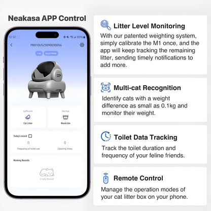Neakasa M1 Plus Smart Self-Cleaning Litter Box