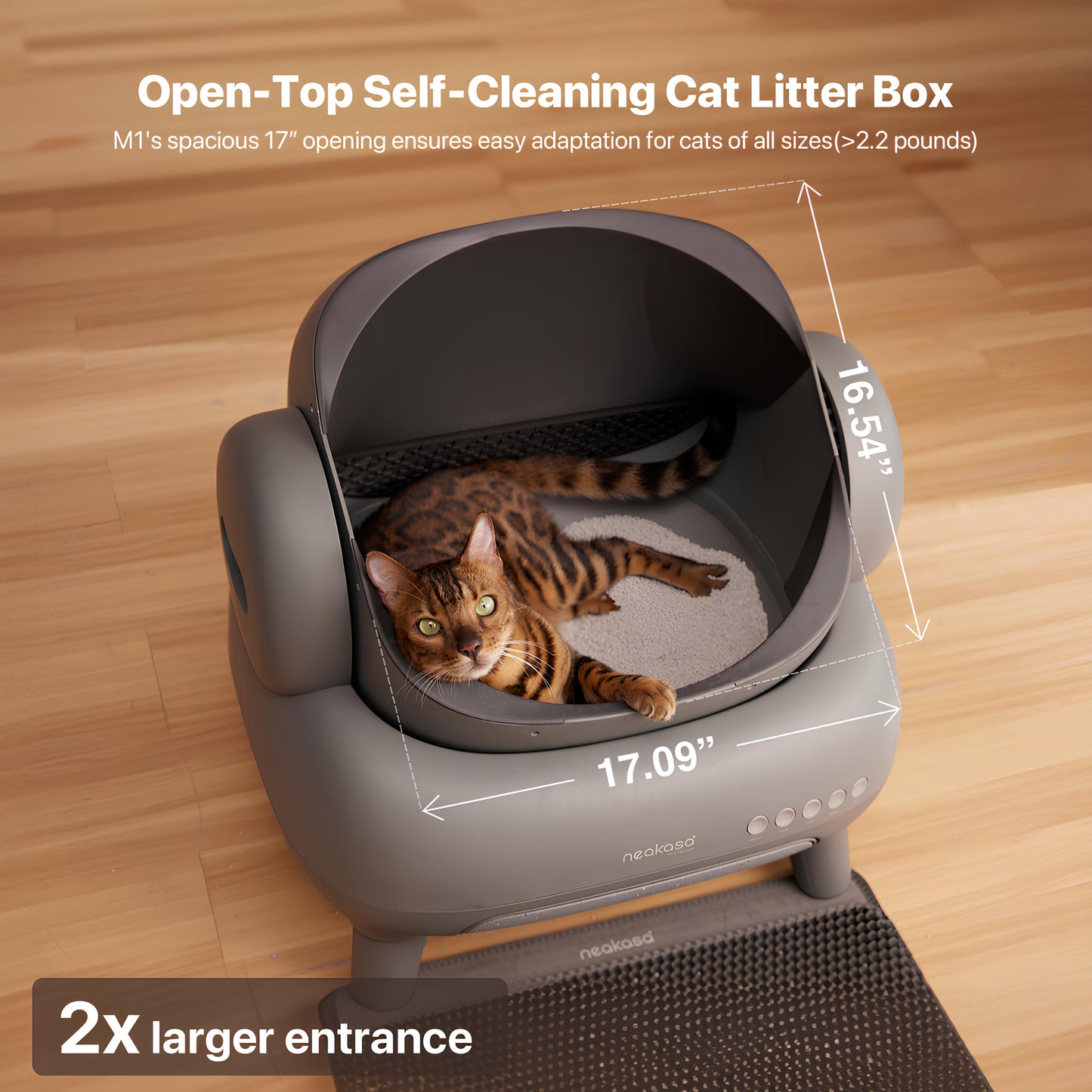 Neakasa M1 Plus Smart Self-Cleaning Litter Box
